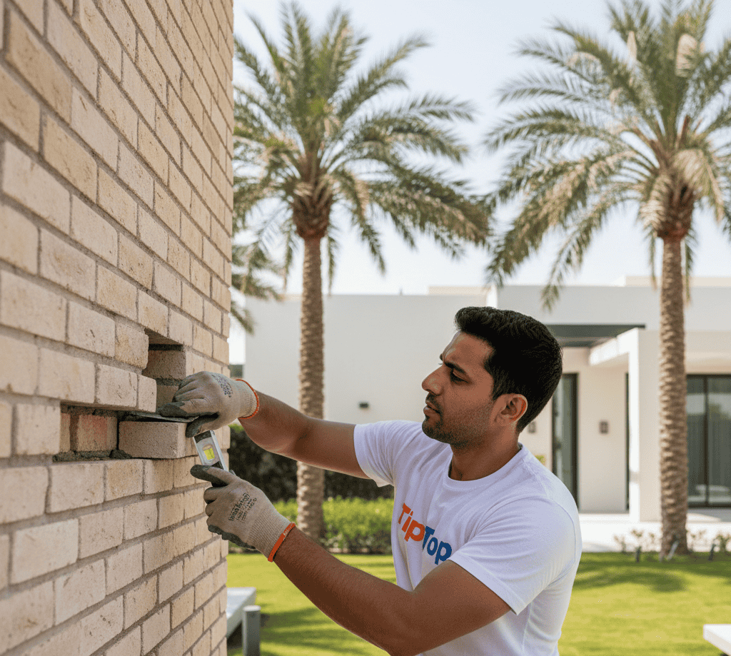 Masonry Repair & Restoration – Villa Project